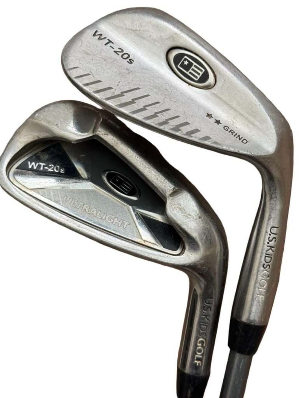 U.S. Kids Golf WT-20s 8 Iron and UL51-s Pitching Wedge Set